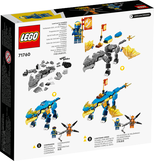 LEGO NINJAGO Smok gromu Jaya EVO 71760