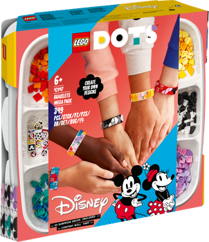 LEGO DOTS Miki i przyjaciele — megazestaw bransoletek 41947