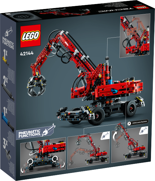 LEGO TECHNIC Dźwig z chwytakiem 42144