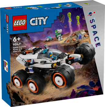 LEGO CITY Kosmiczny łazik i badanie życia w kosmosie 60431