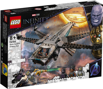 LEGO SUPER HEROES  Helikopter Czarnej Pantery 76186