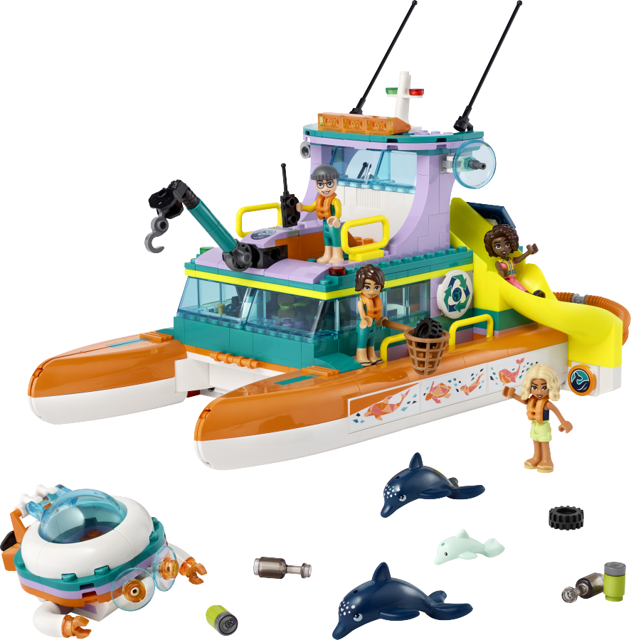 LEGO FRIENDS Morska łódź ratunkowa 41734