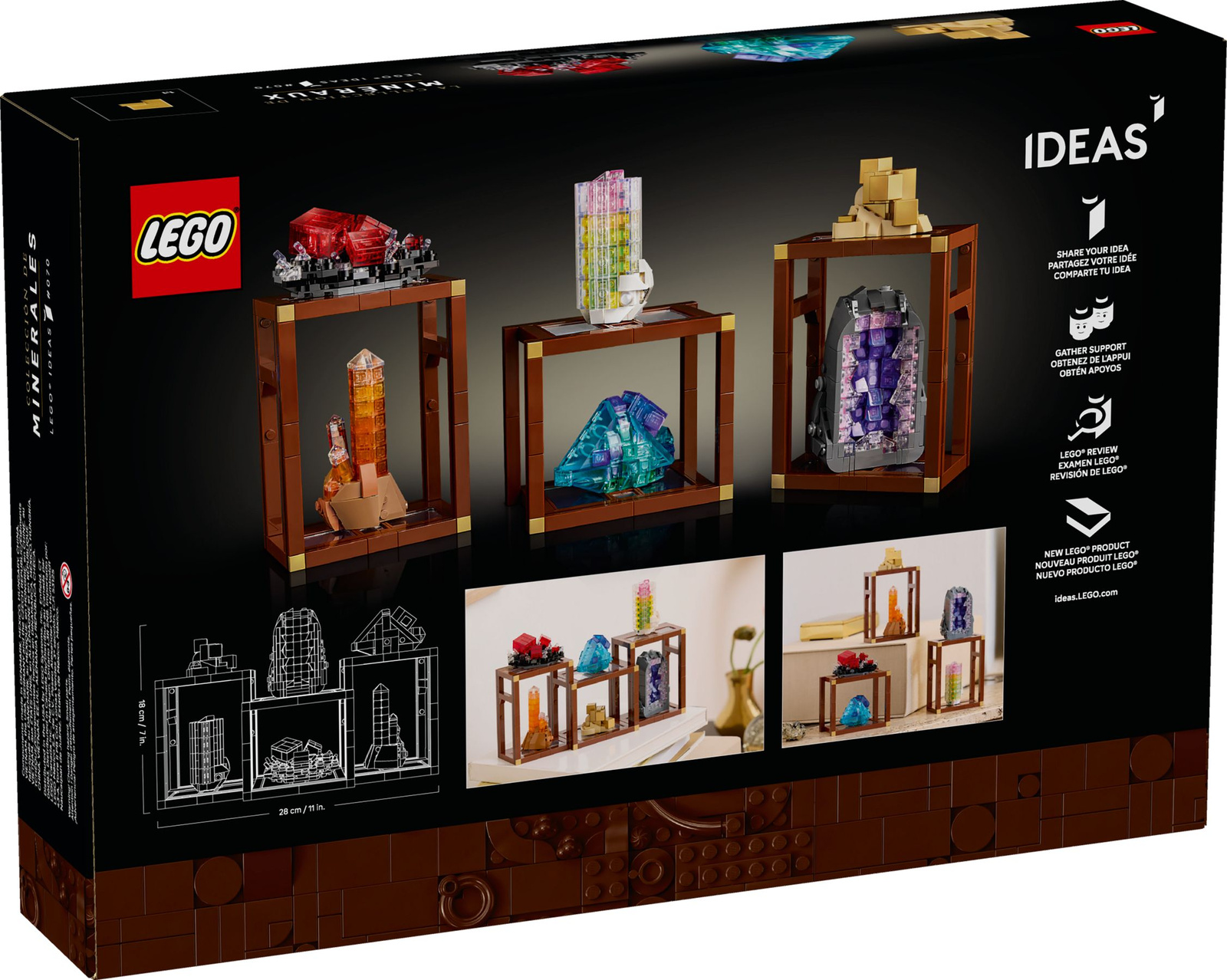 Lego Ideas 21362 Kolekcja Minerałów