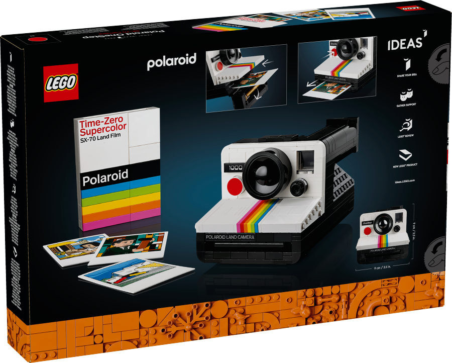 LEGO IDEAS Aparat Polaroid OneStep SX-70 21345