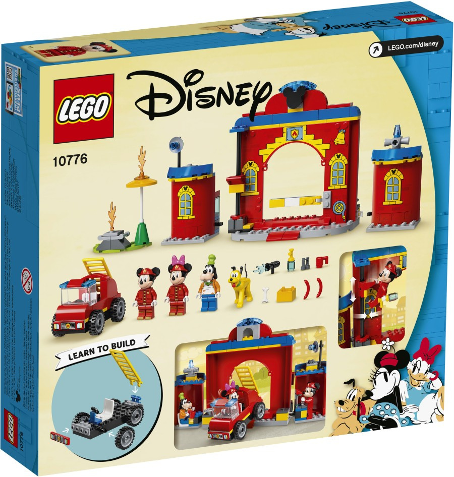 LEGO Disney  Remiza i wóz strażacki Myszki Miki i przyjaciół 10776
