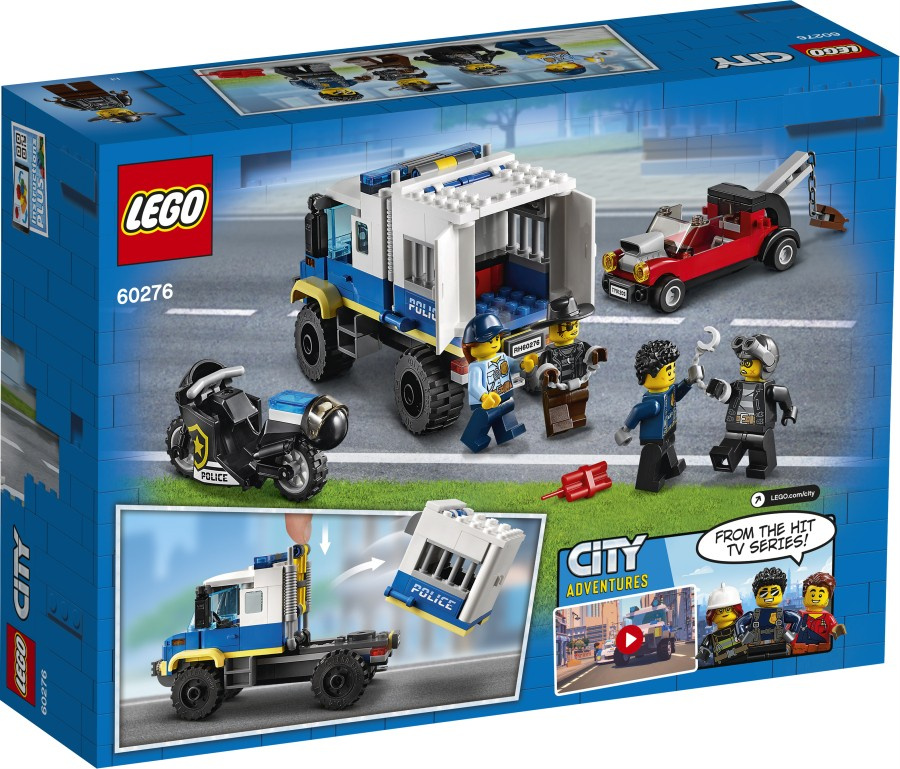 LEGO CITY  Policyjny konwój więzienny 60276