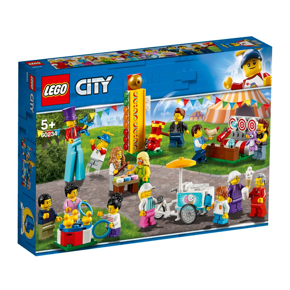 CITY  60234 WESOŁE MIASTECZKO - ZESTAW MINIFIGUREK