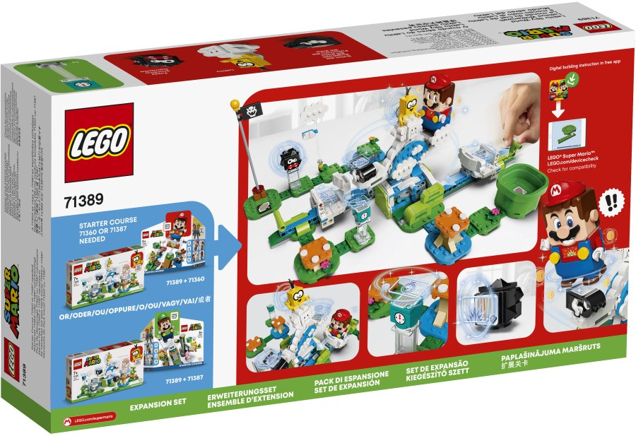 LEGO SUPER MARIO  Podniebny świat Lakitu - zestaw uzupełniający 71389