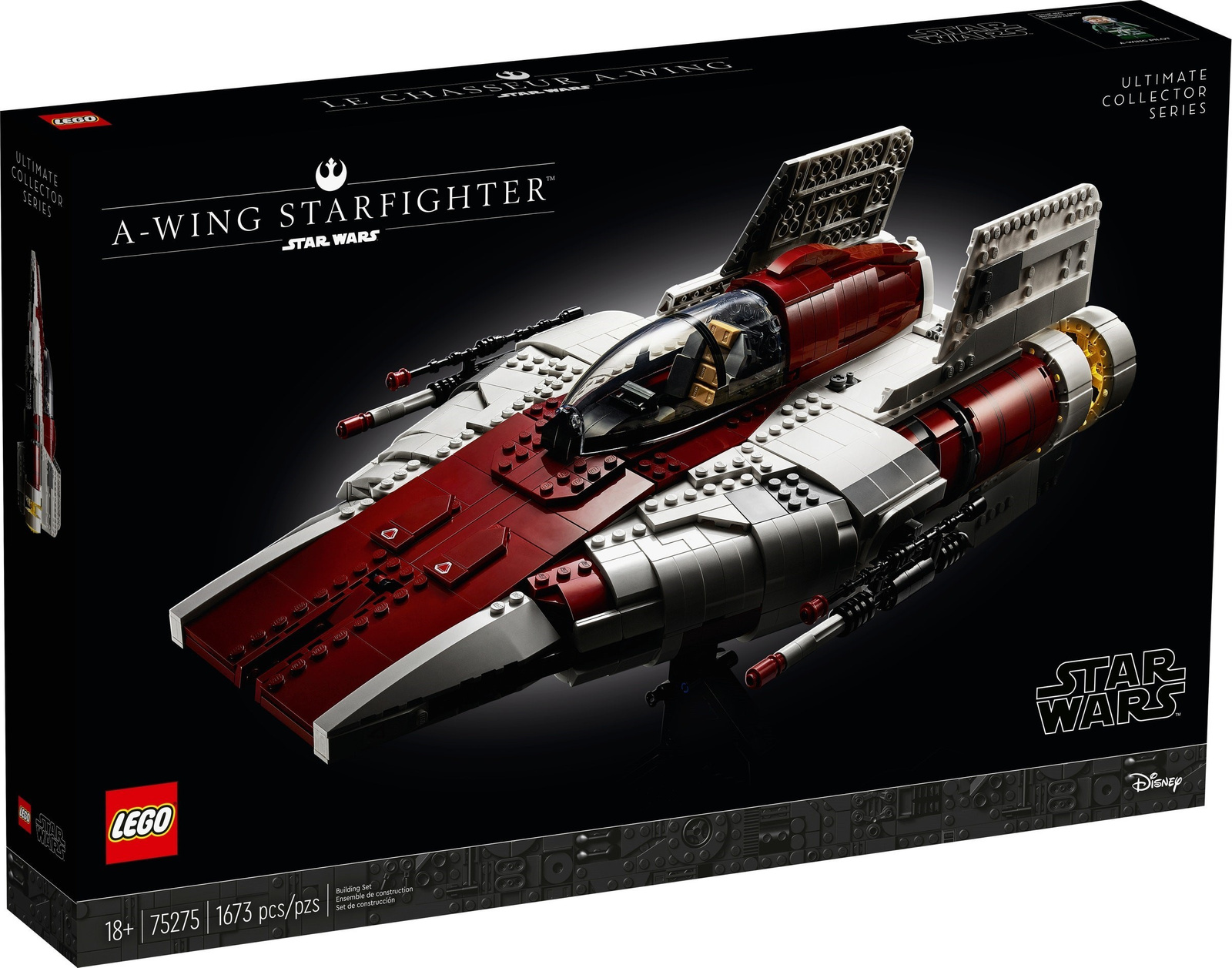 LEGO STAR WARS™  Myśliwiec A-wing  75275