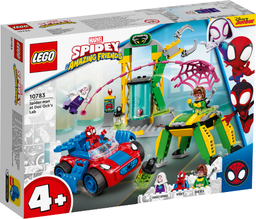 LEGO Spider-Man w laboratorium Doca Ocka 10783