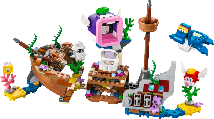 LEGO SUPER MARIO Przygoda Dorriego we wraku — zestaw rozszerzający 71432