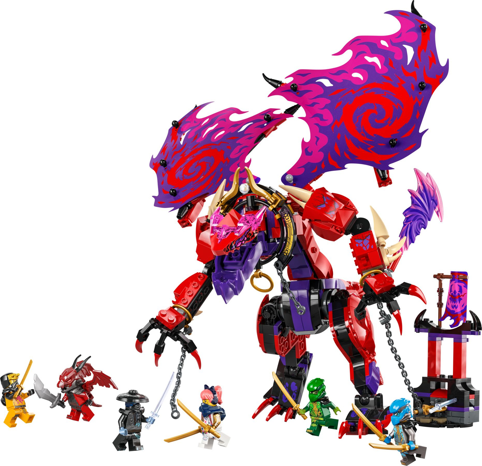 Lego Ninjago 71832 Smok chaosu Kiełogrzmot