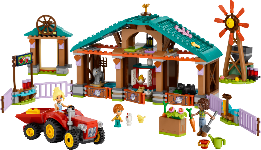 LEGO FRIENDS Rezerwat zwierząt gospodarskich 42617