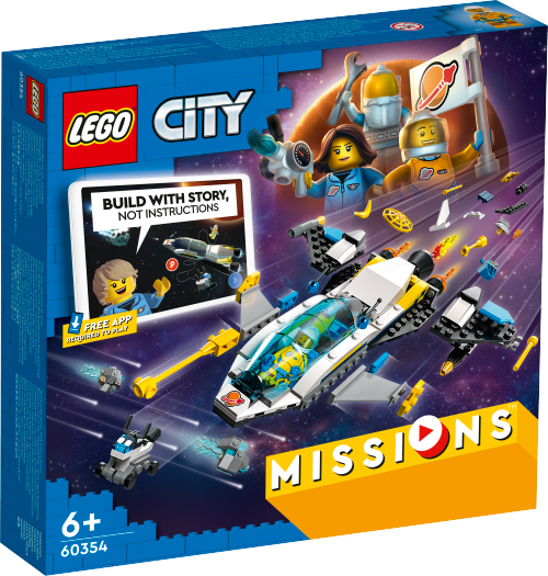 LEGO CITY  Wyprawy badawcze statkiem marsjańskim 60354