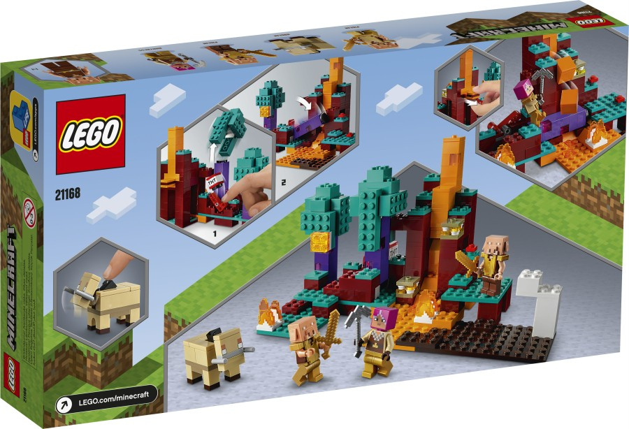 LEGO MINECRAFT  Spaczony las 21168