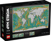LEGO Art  Mapa Świata 31203