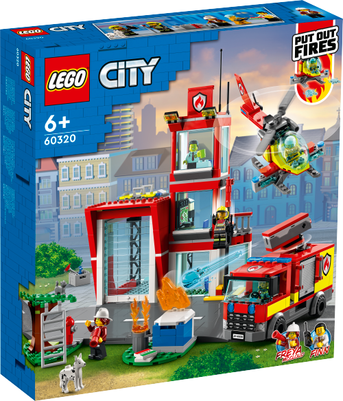 LEGO CITY Remiza strażacka 60320
