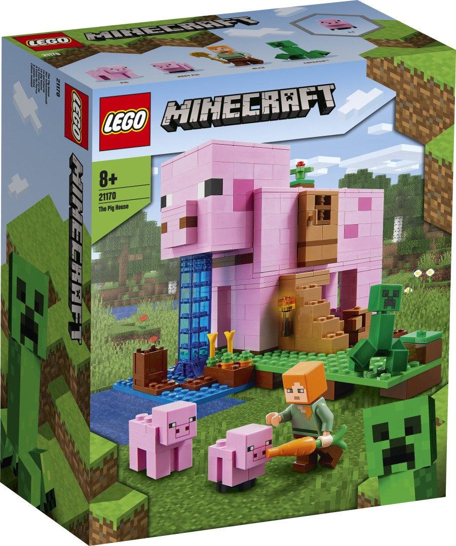 LEGO MINECRAFT  Dom w kształcie świni 21170