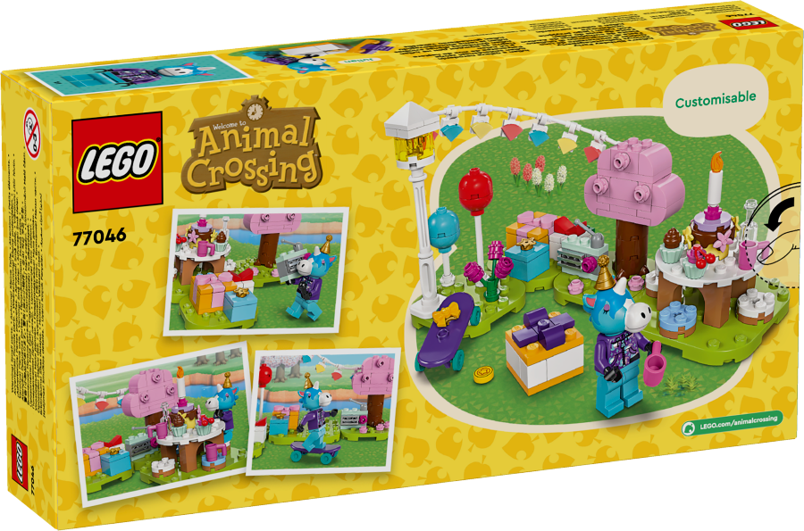 LEGO ANIMAL CROSSING Koń Julian i jego przyjęcie urodzinowe 77046