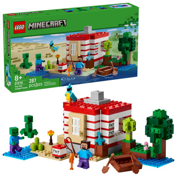 Lego Minecraft 21275 Dom TNT w dżungli
