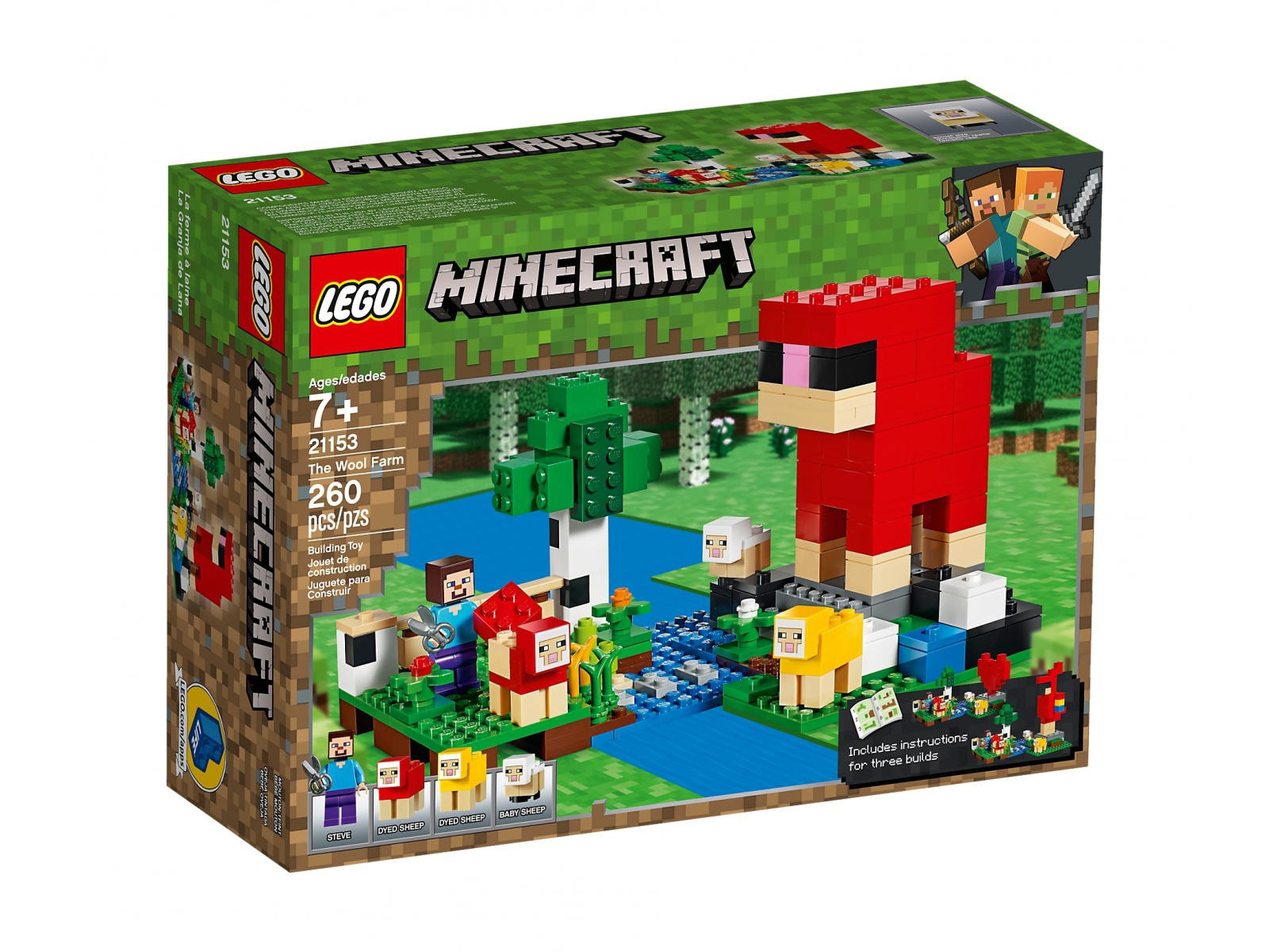 LEGO® MINECRAFT 21153 HODOWLA OWIEC