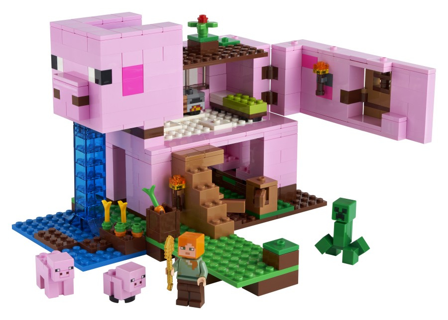 LEGO MINECRAFT  Dom w kształcie świni 21170