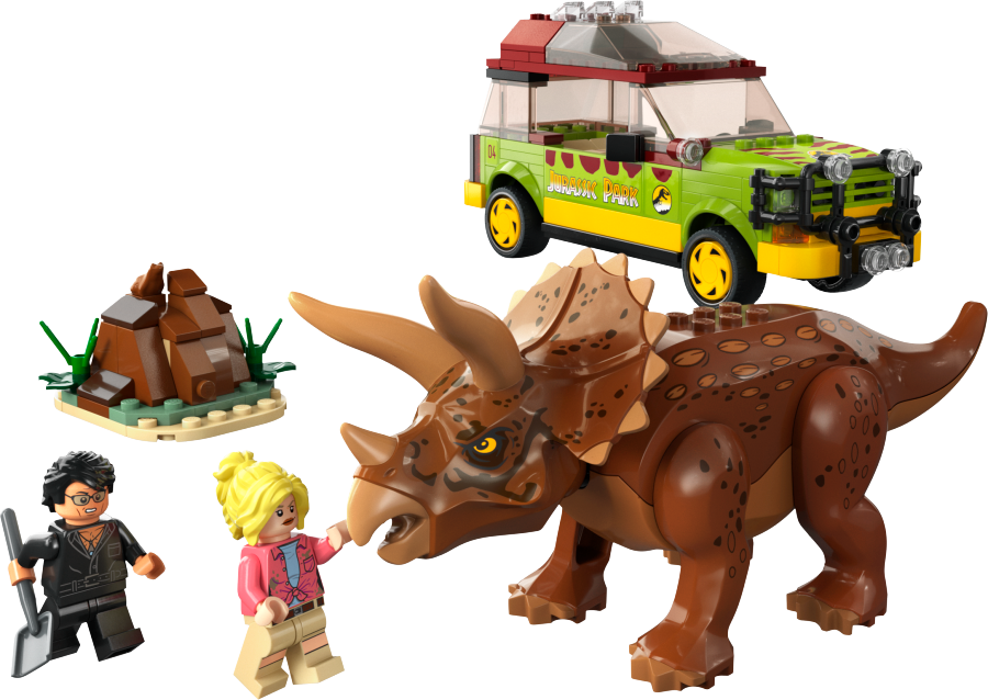 LEGO JURASSIC WORLD Badanie triceratopsa 76959