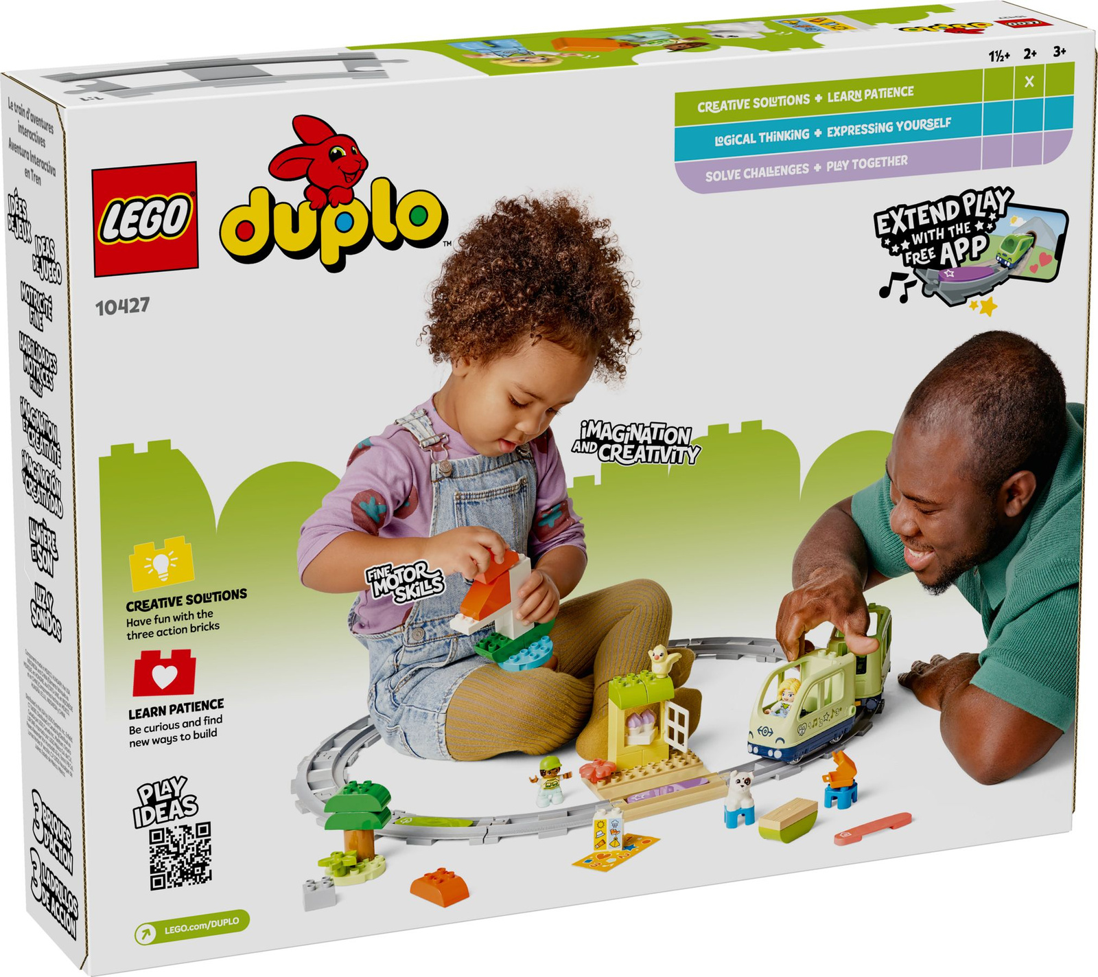 Lego Duplo 10427 Przygoda z interaktywnym pociągiem