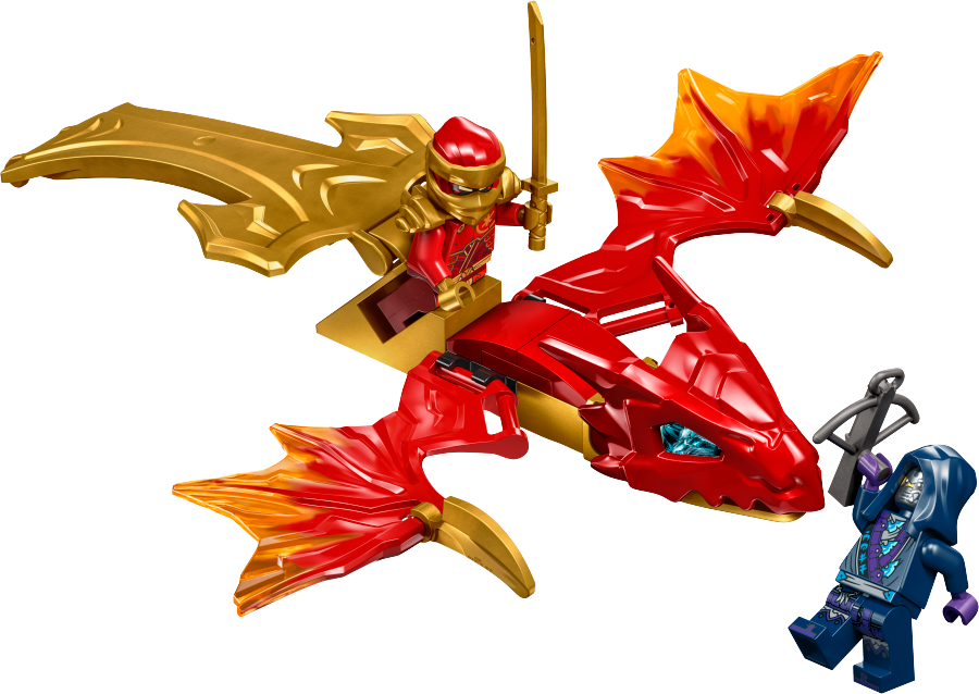 LEGO NINJAGO Atak powstającego smoka Kaia 71801