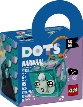 LEGO DOTS  Zawieszka z narwalem 41928