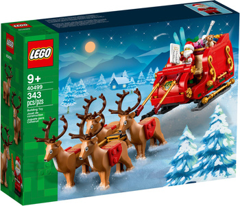 Lego Okolicznościowe 40499 Sanie Świętego Mikołaja