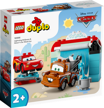 LEGO DUPLO Zygzak McQueen i Złomek — myjnia 10996