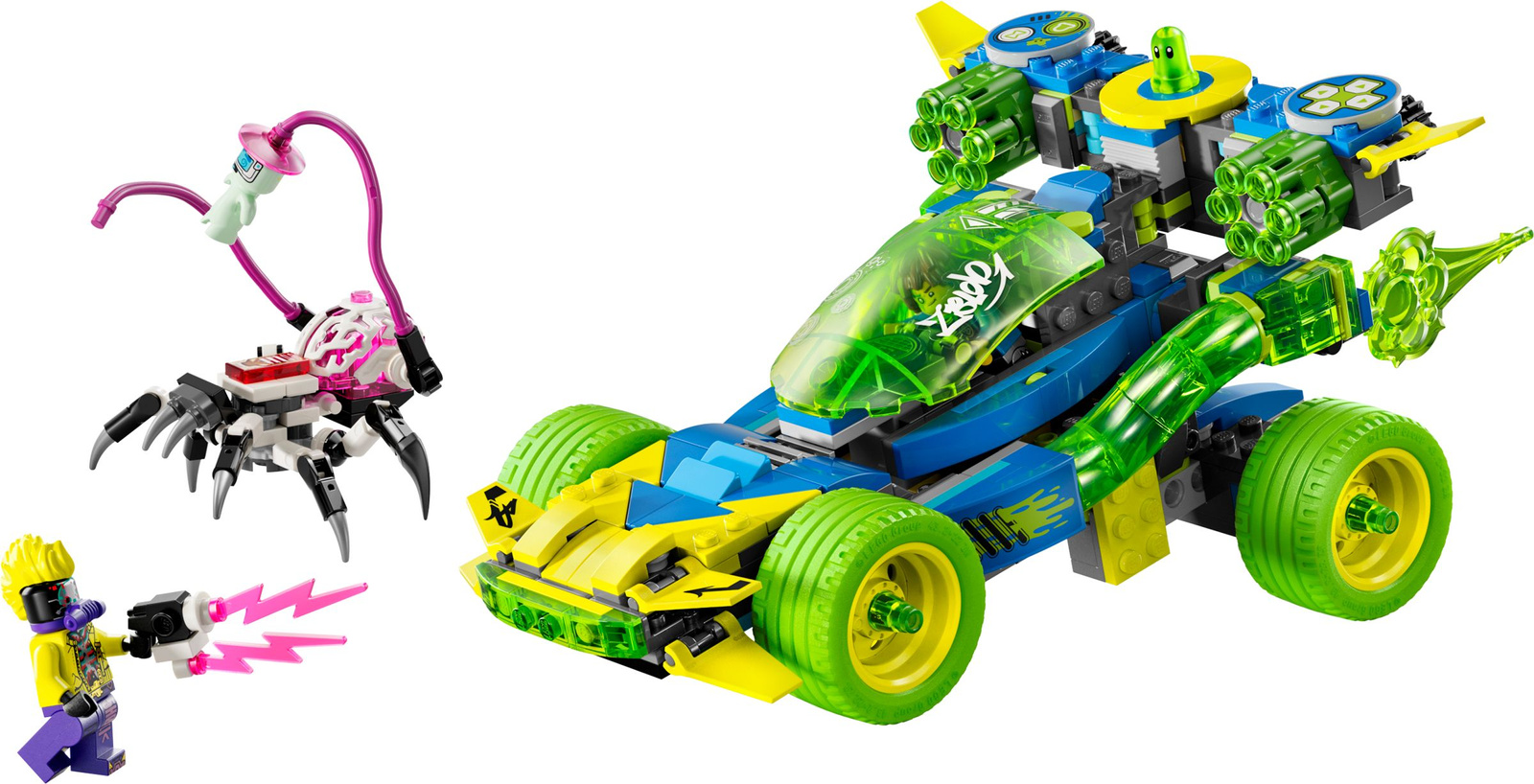 Lego DREAMZzz 71491 Samochód wyścigowy Mateo i Z-Bloba