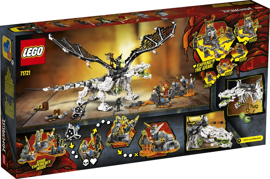 LEGO NINJAGO  Smok Szkieletowego Czarownika 71721