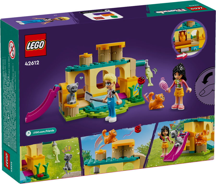 LEGO FRIENDS Przygoda na kocim placu zabaw 42612