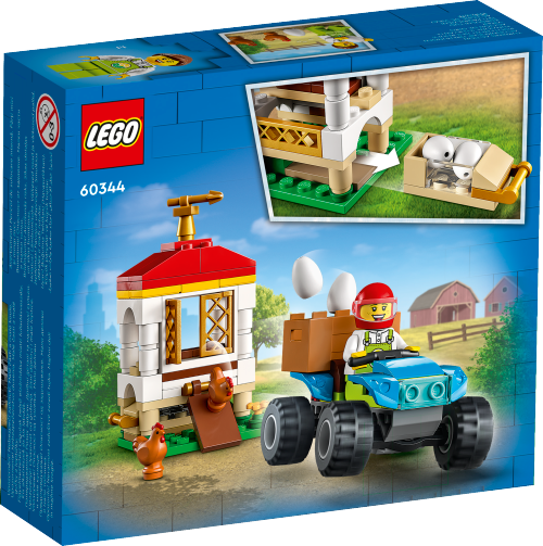 LEGO CITY Kurnik z kurczakami 60344