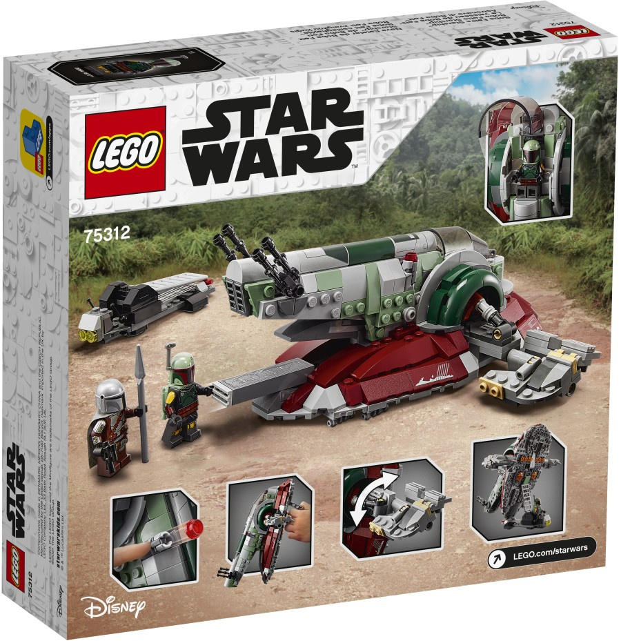 LEGO STAR WARS™  Statek kosmiczny Boby Fetta™ 75312