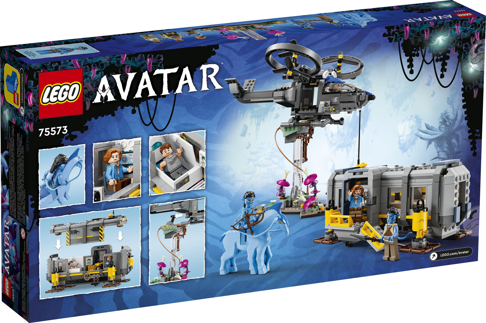 Lego Avatar 75573 Latające góry: stanowisko 26 i Samson ZPZ
