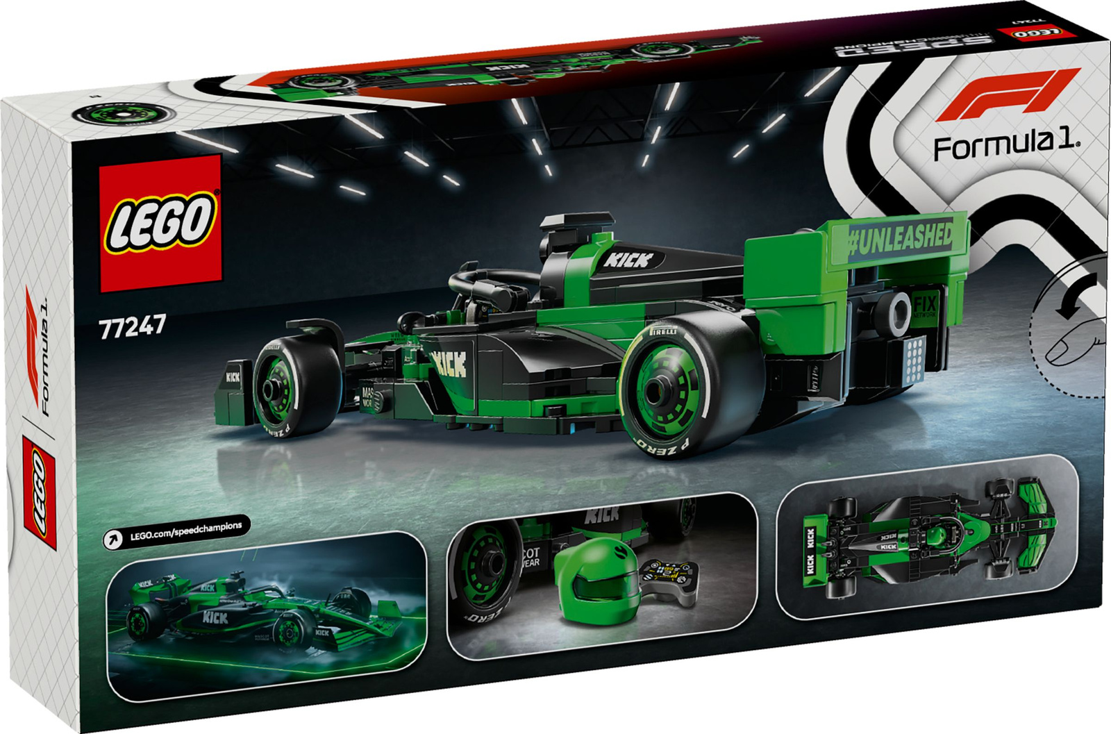 Lego Speed Champions 77247 Bolid F1 KICK Sauber Team C44