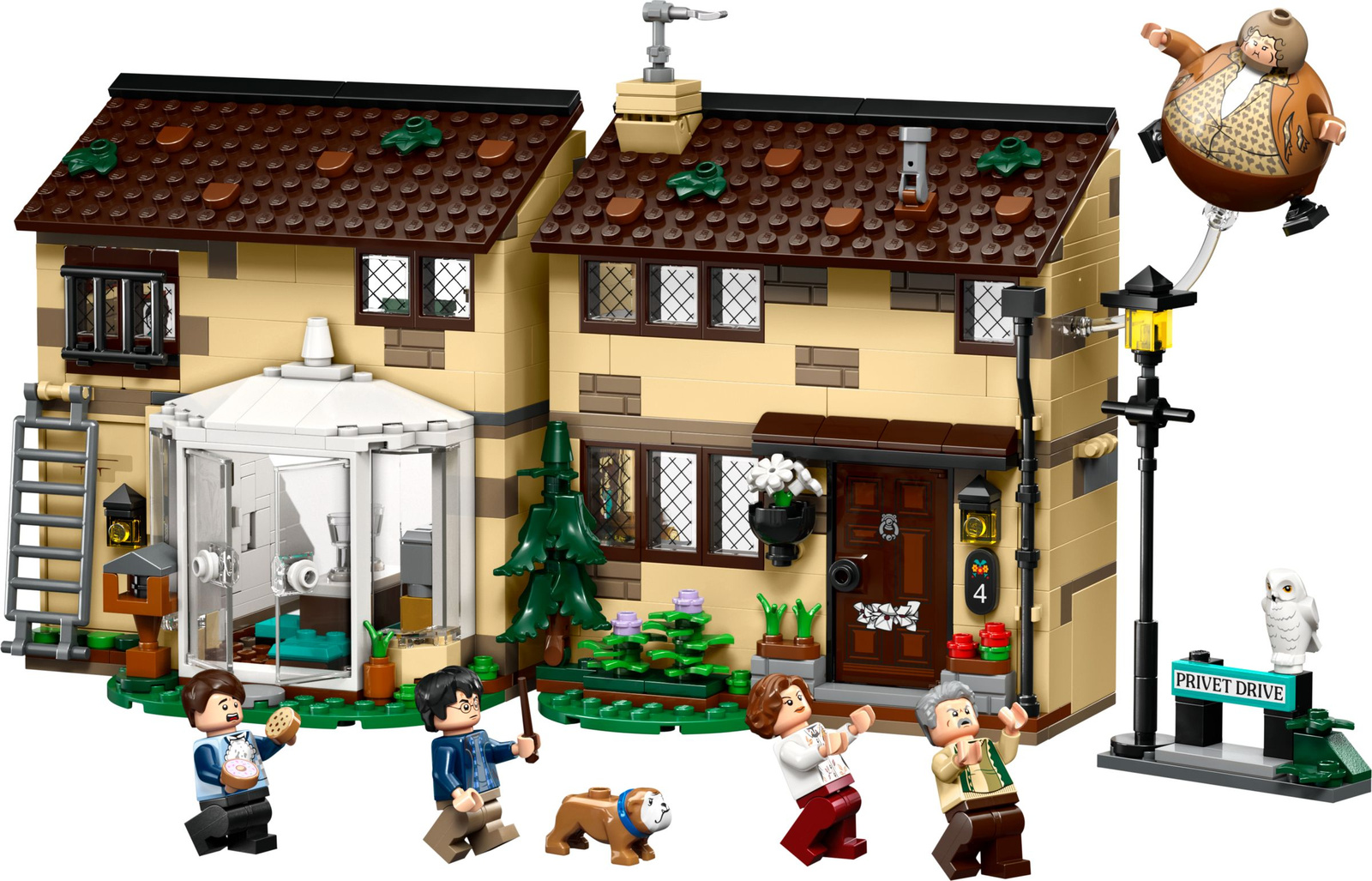 Lego Harry Potter 76451 Privet Drive: Wizyta ciotki Marge