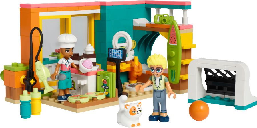 LEGO FRIENDS Pokój Leo 41754