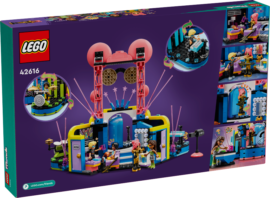 LEGO FRIENDS Pokaz talentów muzycznych w  Heartlake 42616