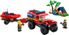LEGO CITY Terenowy wóz strażacki z łodzią ratunkową 60412