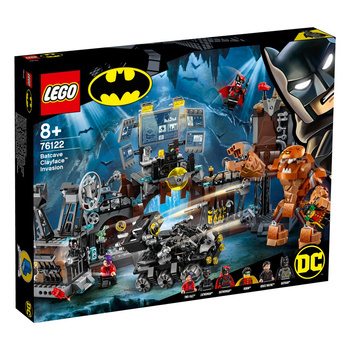 SUPER HEROES 76122 ATAK CLAYFACE'A™ NA JASKINIĘ BATMANA