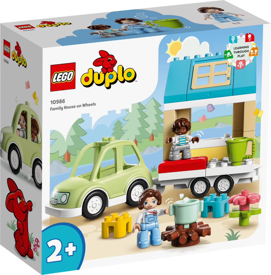 LEGO DUPLO Dom rodzinny na kółkach 10986