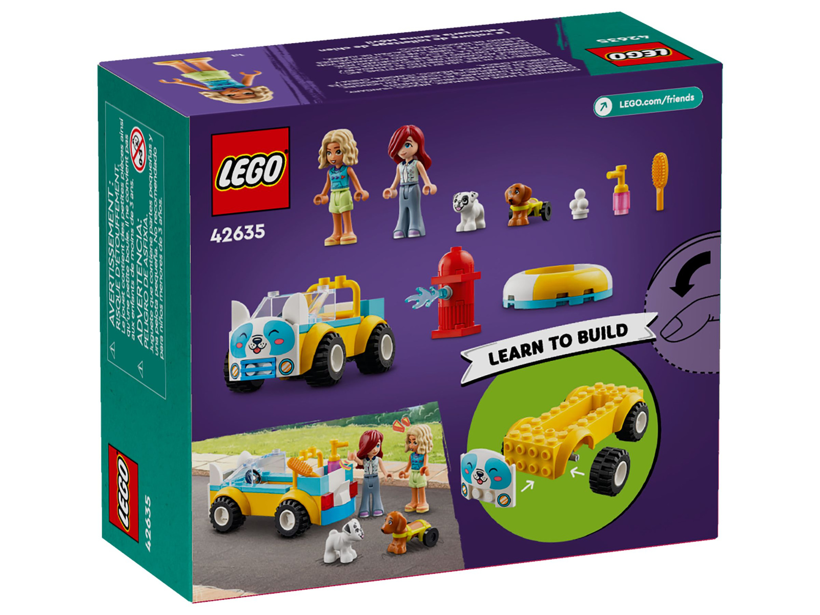 Lego Friends 42635 Samochód do pielęgnacji psów