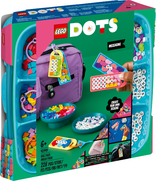 LEGO DOTS  Megazestaw zawieszek — wiadomości 41949