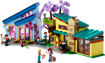 LEGO FRIENDS Dom rodzinny Olly’ego i Paisley 42620
