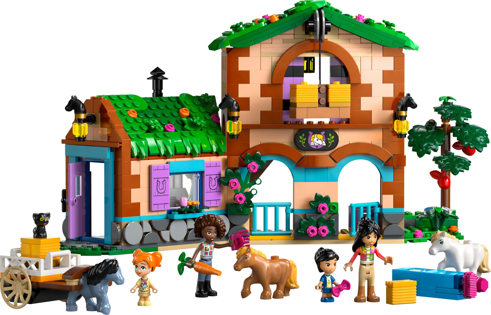 Lego Friends 42654 Ranczo kucyków i stajnia