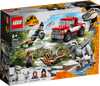 LEGO JURASSIC WORLD Schwytanie welociraptorów Blue i Bety 76946